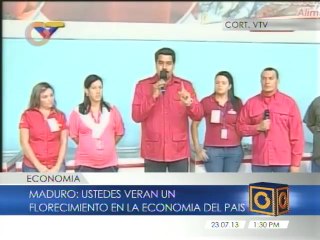 Maduro:  Tendremos un "buen" semestre en lo económico
