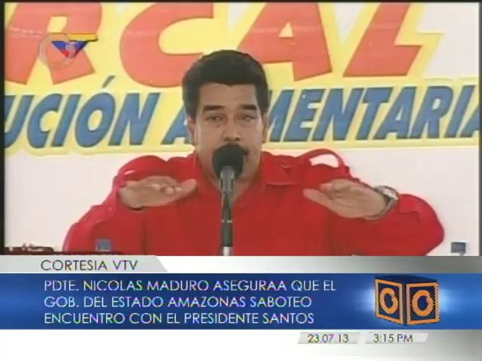 Maduro amenaza a gobernador de Amazonas con "consecuencias penales"