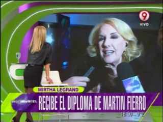 Pronto.com.ar El saludo del Papa a Mirtha Legrand