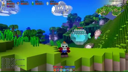 Cube World {Stream Highlight} LAND BLOWFISH!?