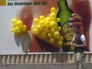 DOUAIRE Pierre-Evarsite (French Artist) Pin Up jaune, 2002. Vienne (Autriche)