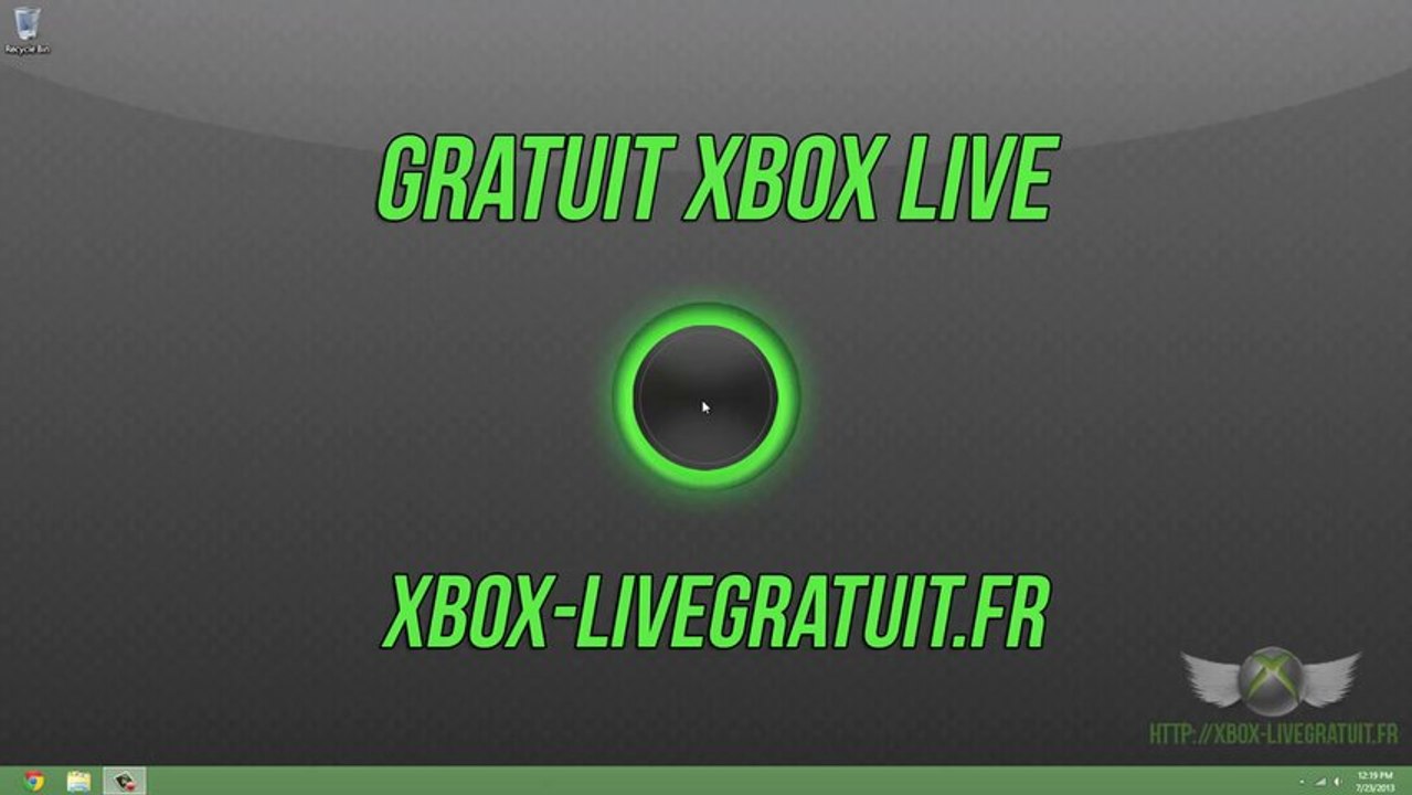 [FR] Comment Avoir Xbox Live Gratuit - 12 Mois Abonnement Xbox Live Gratuit - Juillet 2013