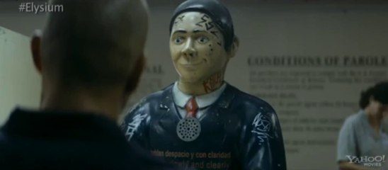 Elysium starring Matt Damon