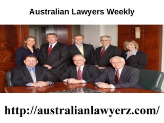 Famous Australian Lawyers