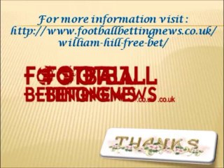 William Hill Free Bet