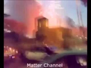 İşte patlama anı!