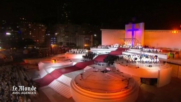Messe géante pour l'inauguration des JMJ au Brésil