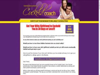 Cuckold Coach   How To Get Your Woman To Willingly Cuckold You! Review + Bonus