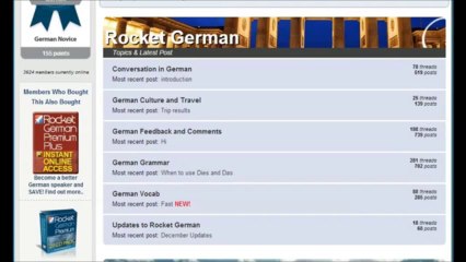 Learn German Online - Rocket German Language Course (Free Trial)