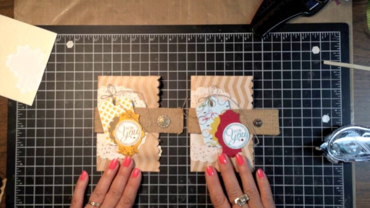 Stampin' Up! Video Tutorial- Tag A Bag Gift Card Holder