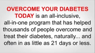 Reverse Your Diabetes Today