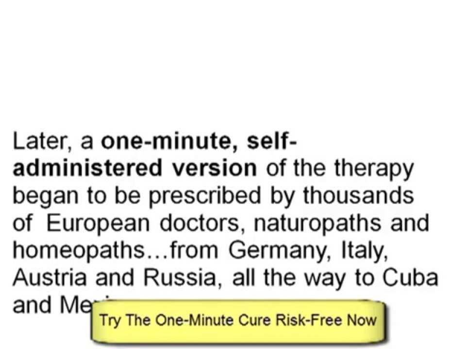 The One-Minute Cure: The Secret to Healing Virtually All Diseases Review + Bonus