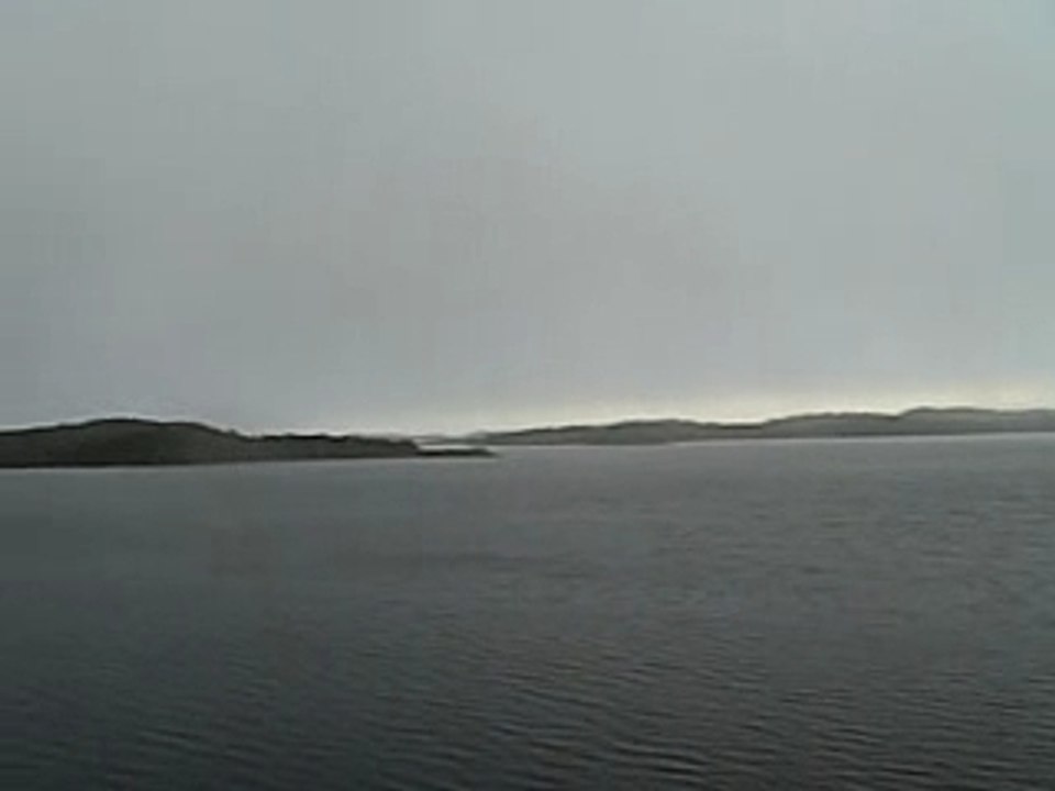 Vue des canaux patagoniques du Navimag
