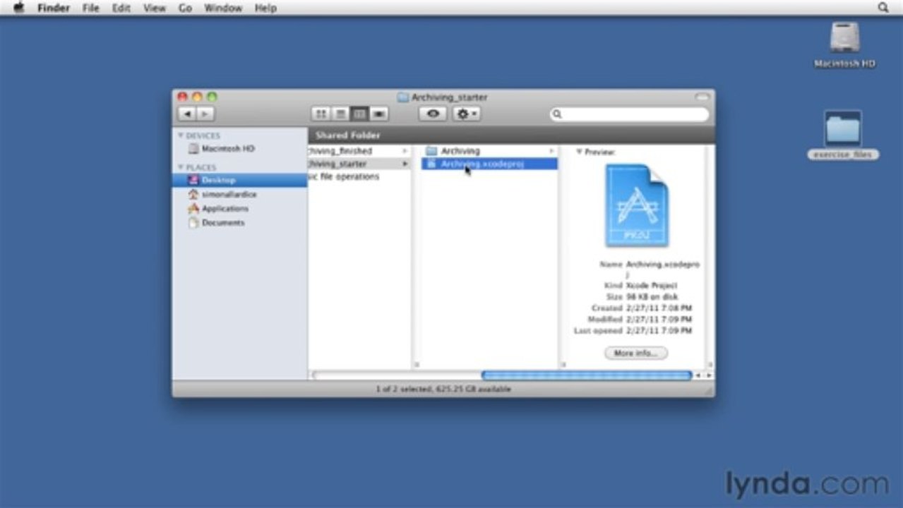 0003 Using the exercise files