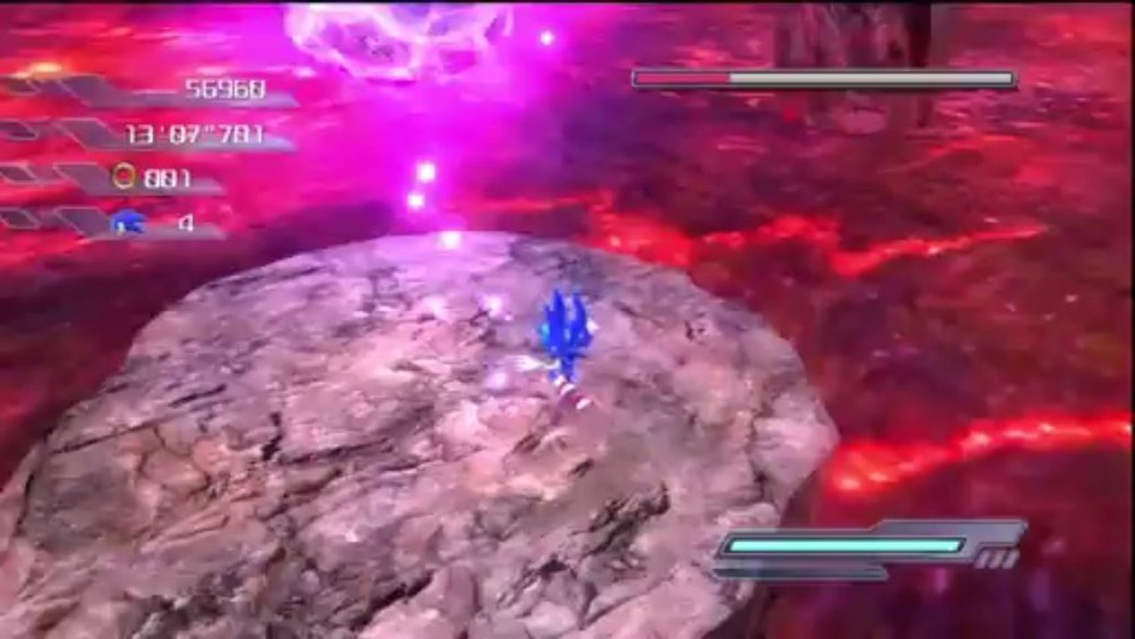Sonic The Hedgehog - Sonic - Combat de Boss