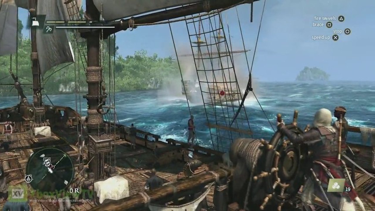 Assassins Creed 4 Black Flag | 14 Minutes Caribbean Open-World Gameplay [EN] (2013) | HD