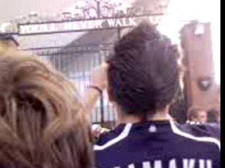 l'entrée d'anfield road