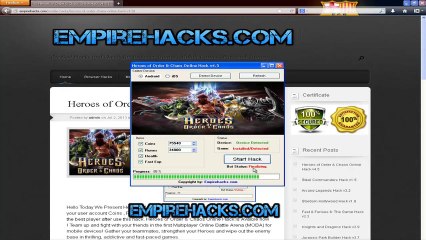 Heroes of Order & Chaos Online Hack Cheat Tool Adder Generator Download