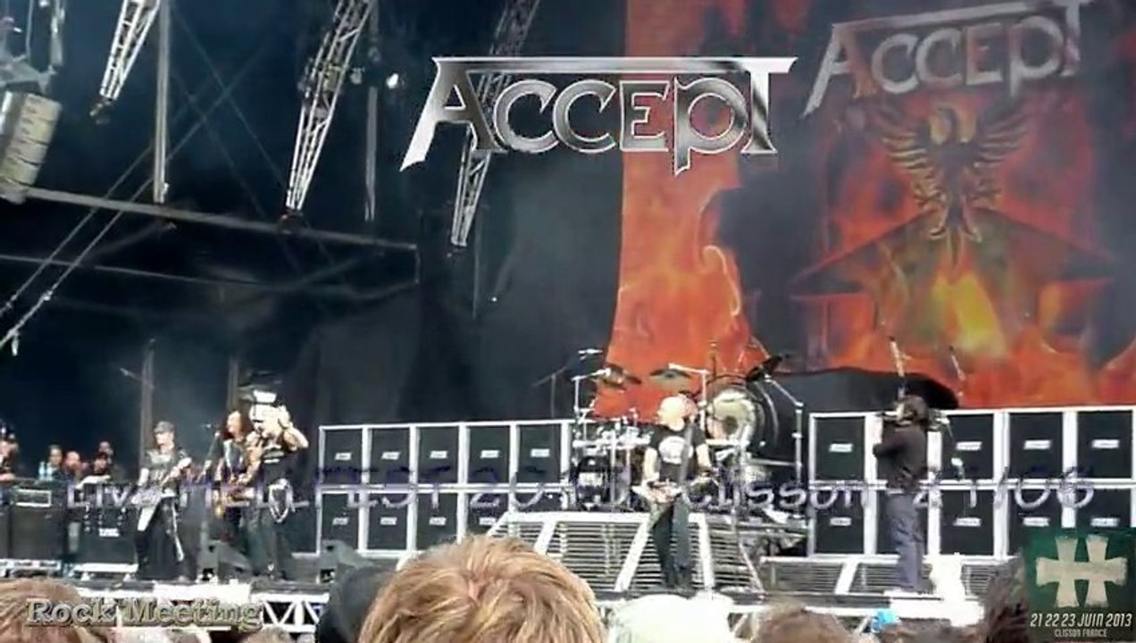 ACCEPT HELLFEST 2013 Princess of the Dawn  Clisson