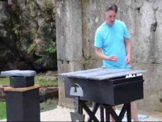 Pierres d'Eveil au lavoir de DROM
