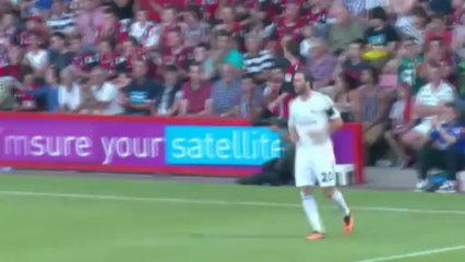 El último gol de Higuaín con el Real Madrid