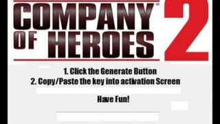 Company of Heroes 2 keygen and  crack ( Free Download )