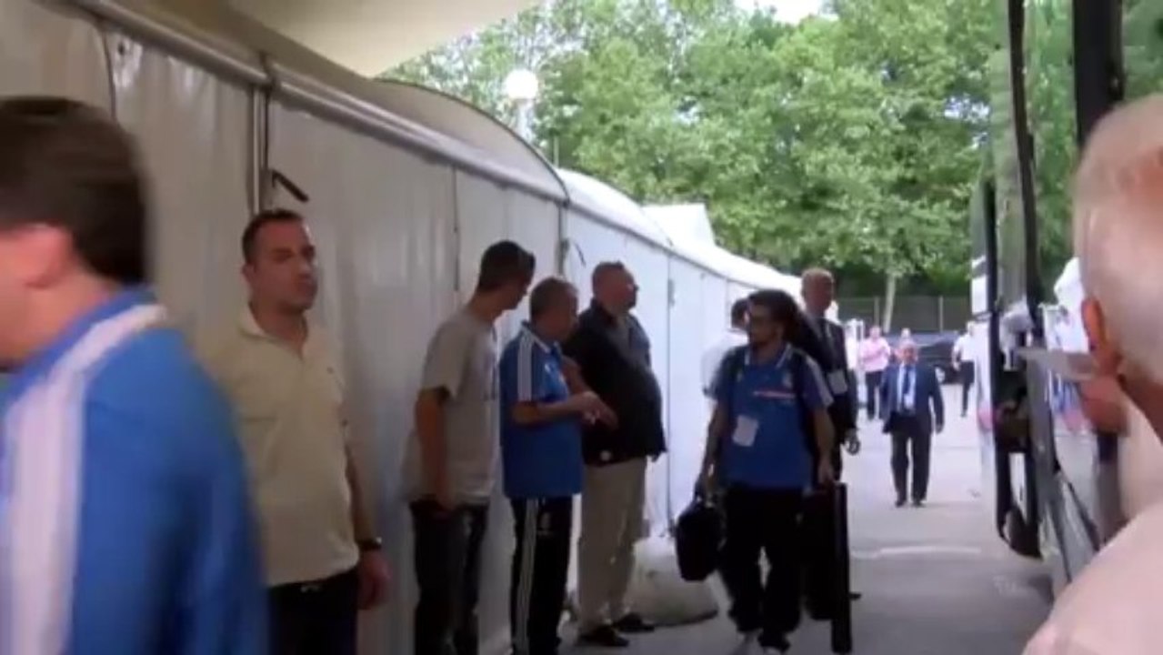 El Real Madrid llega a Gerland