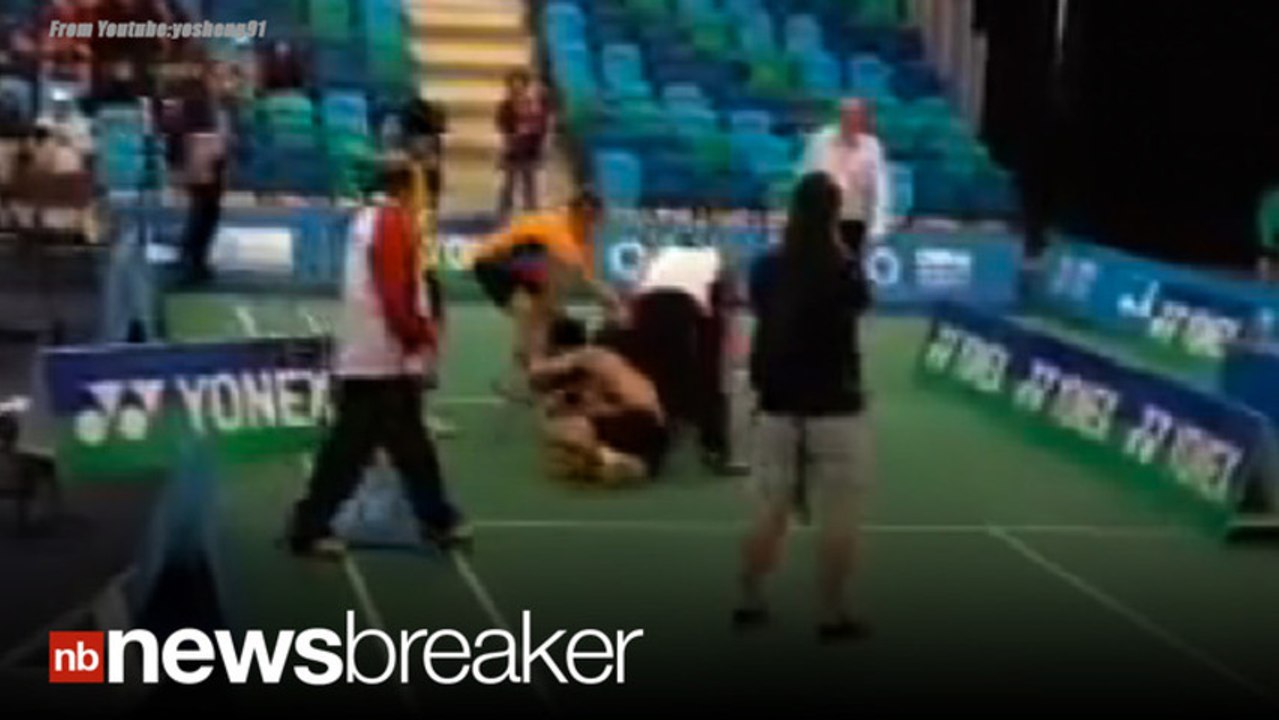 BADMINTON BEATDOWN: Player Pummels Former Partner in Front of Crowd