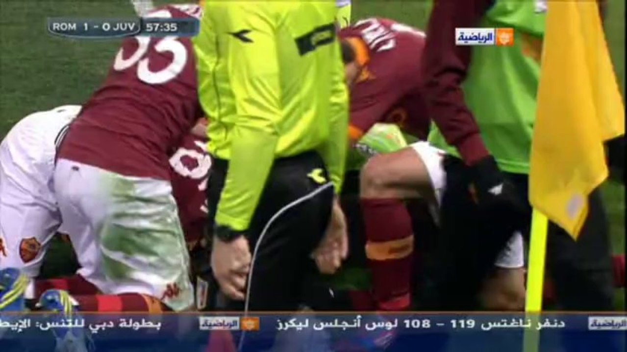 AS Roma v Juventus (1-0) Totti Goal (58')