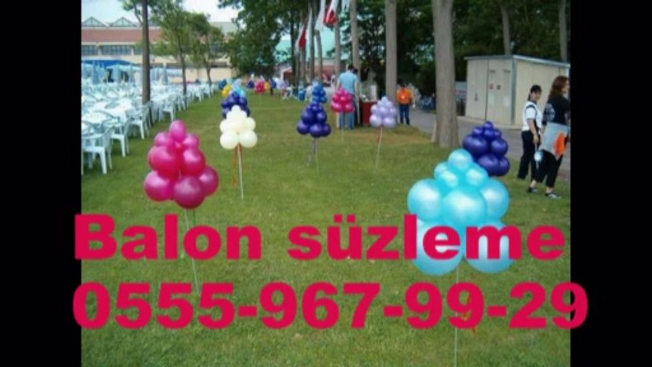 balon süsleme