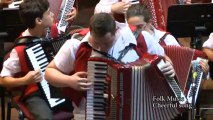 08 Accordion Orchestra - Folk music Cheerful song