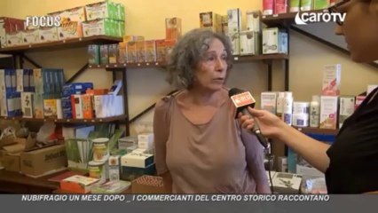 Icaro Tv. A un mese dal nubifragio parlano i commercianti del centro