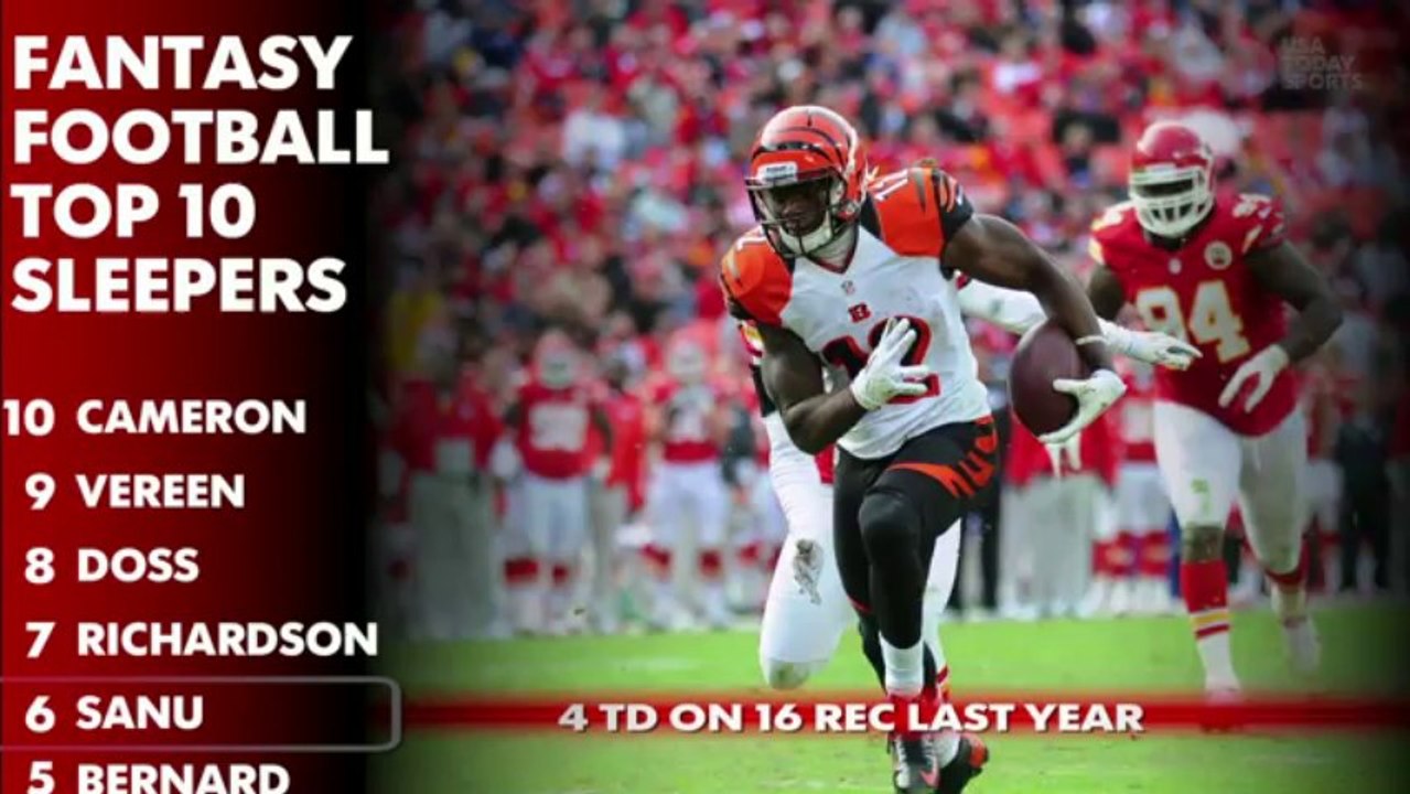 Fantasy Football: Top 10 Sleepers