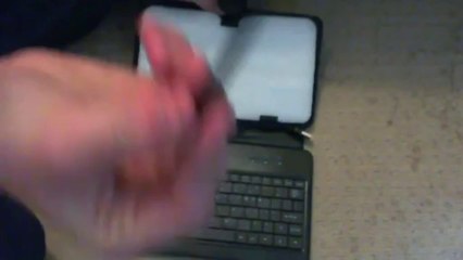 7-inch Tablet PC USB Keyboard Leather Case Unboxing - YouTube
