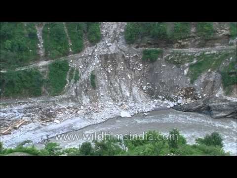 Devastated by nature's fury: Near Guptkashi