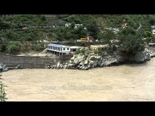 View of Srinagar after the Uttarakhand floods