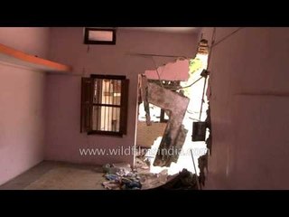 Shots taken from damaged house in Agastyamuni