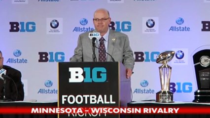 Big Ten Media Day: Minnesota's Jerry Kill