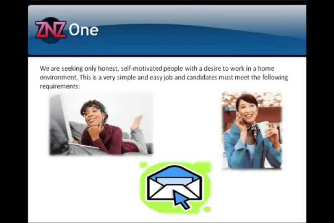 Zip Nada Zilch aka ZNZ  work from home overview!