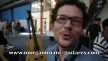 Interview de Morgan luthier des guitares Briant - Graines de Guitare 2013