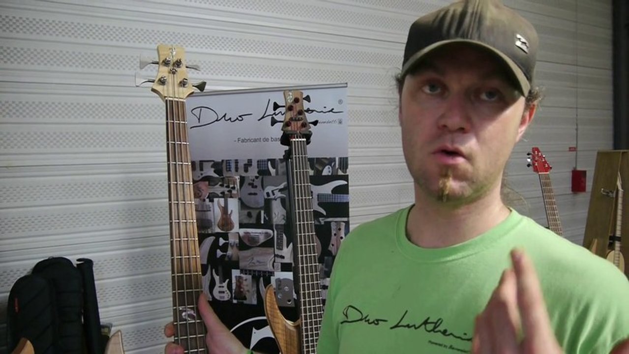 Interview de Philippe luthier de Duo Lutherie - Graines de Guitare 2013