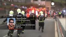 Eyewitness speaks of horrific scenes at Spanish train crash