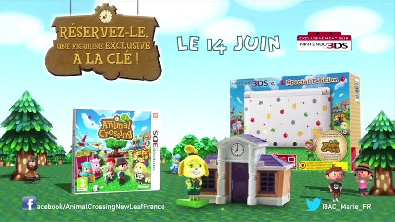 Télécharge "Animal Crossing New Leaf" Gratuitement sur Nintendo DS