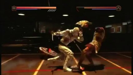 Deadliest Warrior Challenge Mode Gameplay 1/2