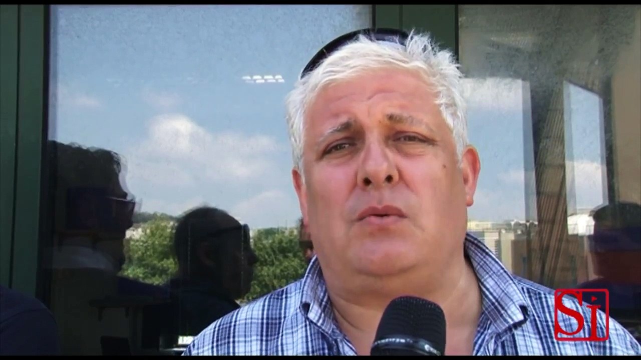 Napoli - La protesta dei dipendenti EavBus ad Agnano (24.07.13)