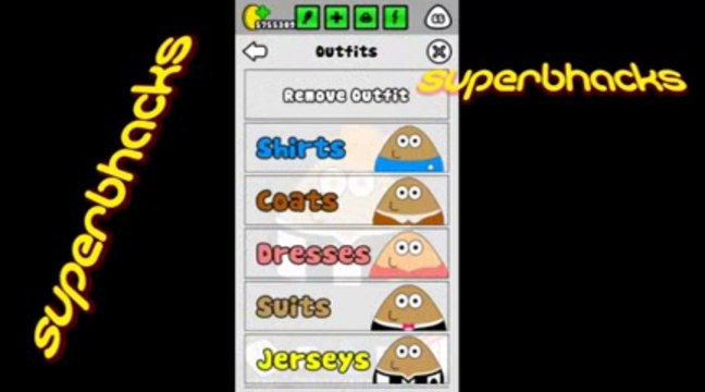 Pou Android Pirater Hack (FR) gratuit _ Télécharger Août 2013 mettre à jour
