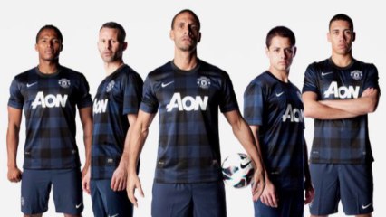 Le nouveau maillot away de Manchester United (2013-2014)