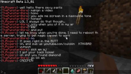 EPIC Let's Play Minecraft Ep.2 - Freakouts and Shark Pig