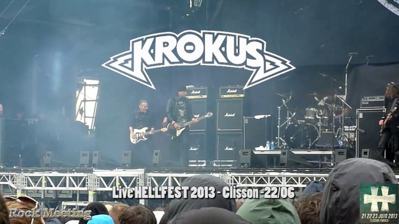 HELLFEST 2013 KROKUS  Clisson  21 06