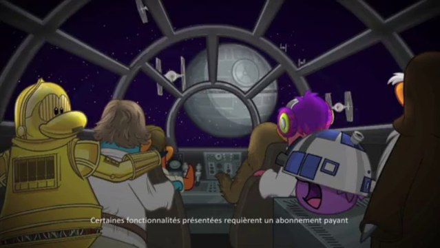 Club Penguin fête Star Wars